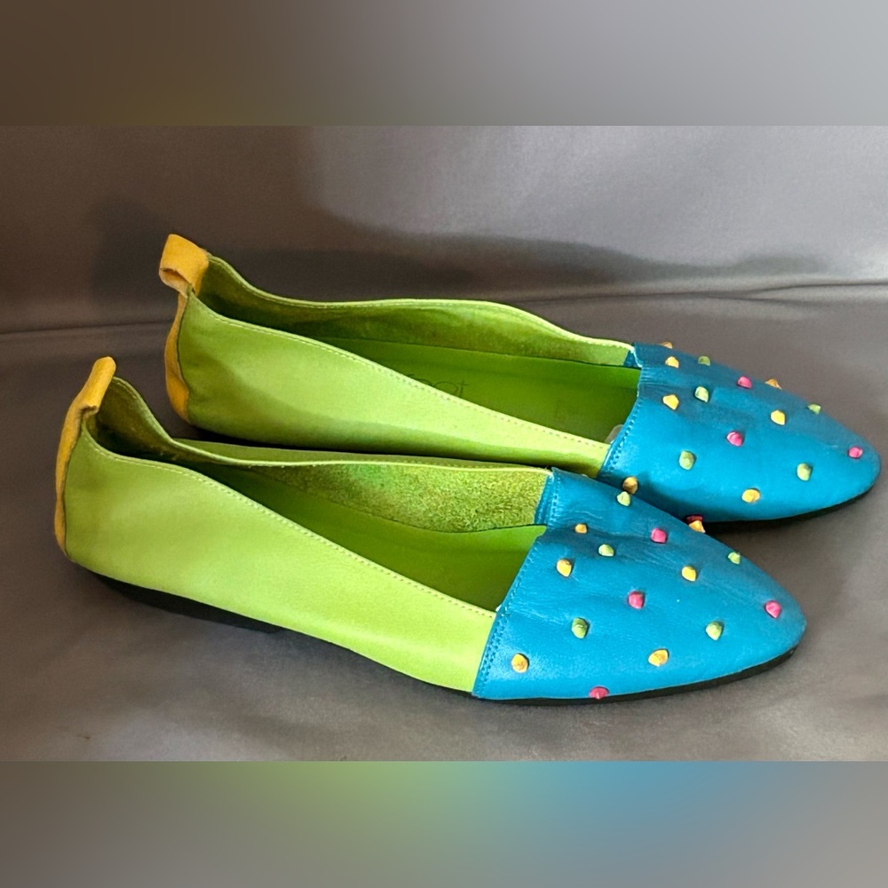 Sugarfoot Vintage 80s Leather Flats